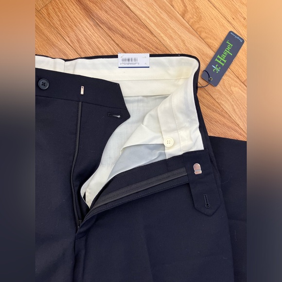 Haspel Blue Navy Men’s Dress Pants size 31-32 - Picture 4 of 4